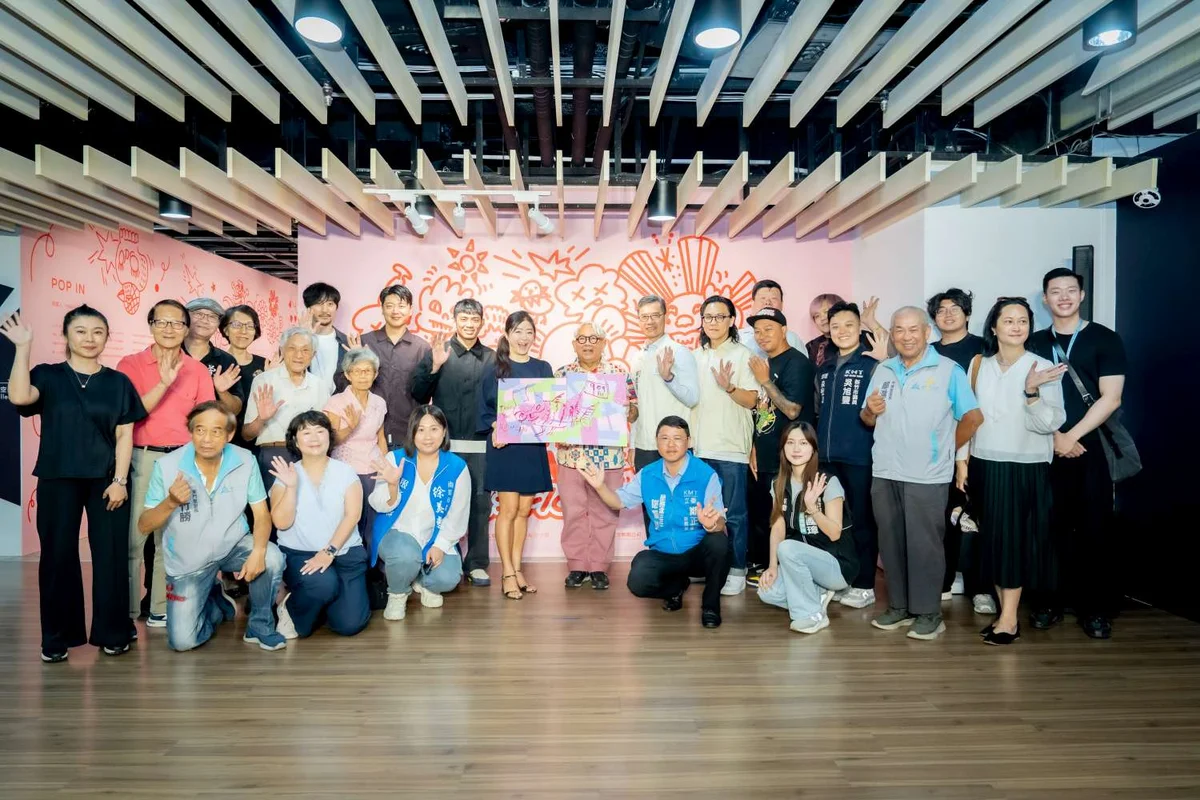 普普藝術走進新竹241 五國作品與市民一起玩出城市色彩