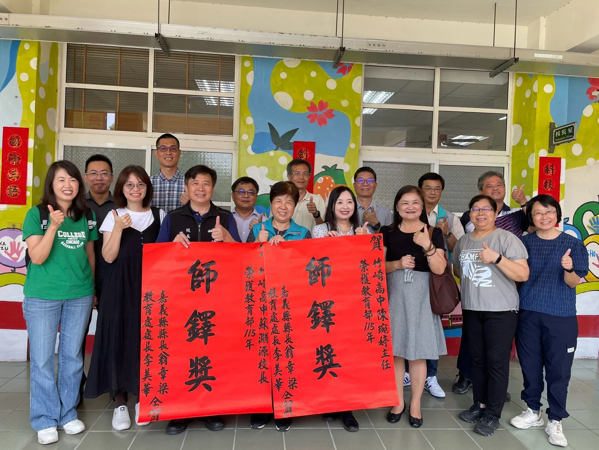 嘉義3師長獲師鐸獎 從機器人賽場到特教舞台守住孩子的路