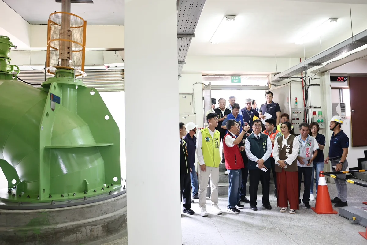 興隆寺抽水站換新機組 新營防洪抽排每秒達10CMS