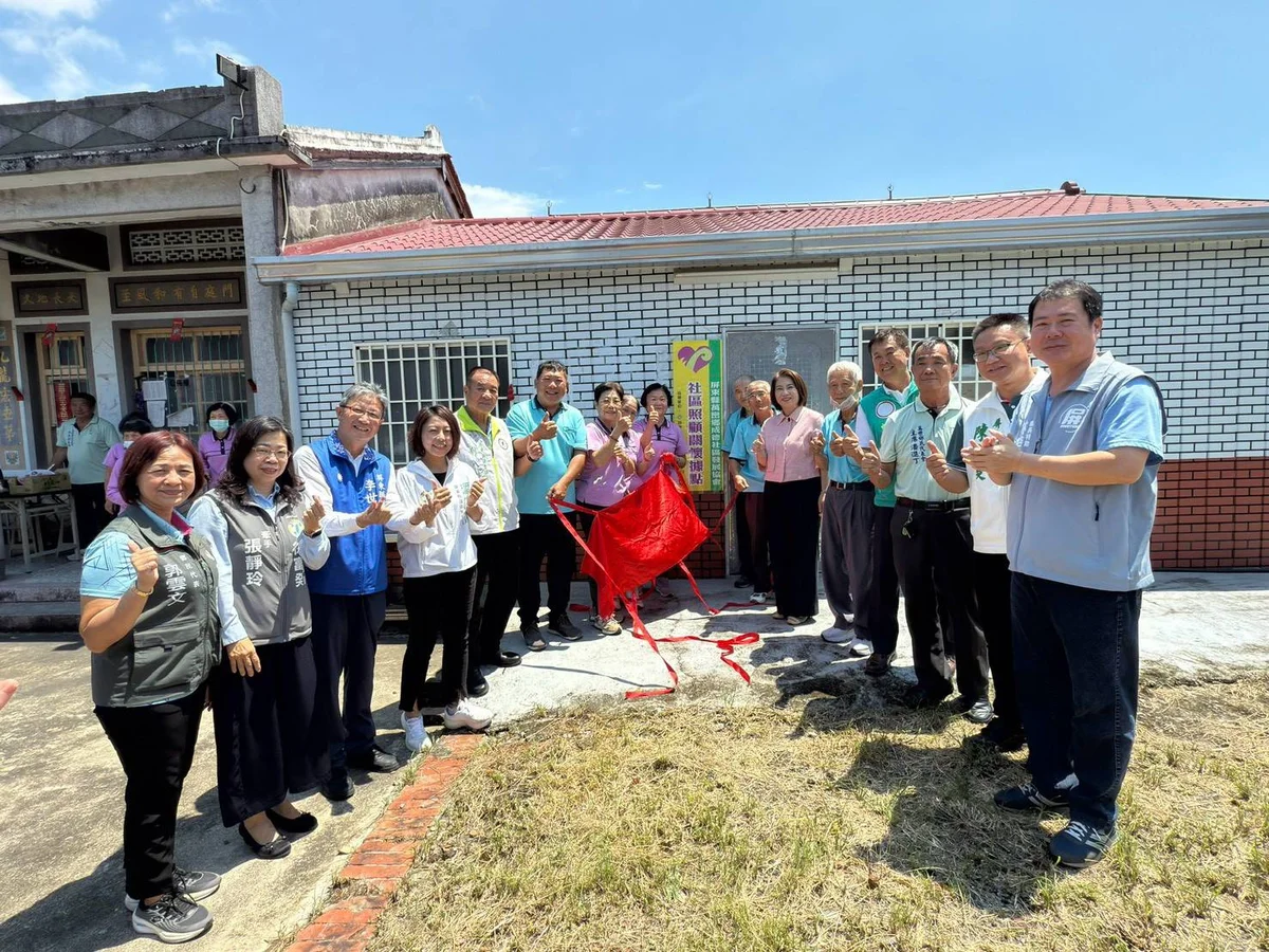 古厝旁空地變照顧據點 成德長輩有了相聚所在