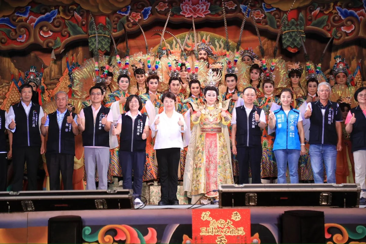 大安港媽祖落成迎大戲　孫翠鳳領銜演出《蓬萊大仙》