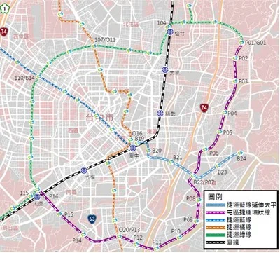 台中紫線再送中央審議 屯區捷運環狀線拚補運輸缺口