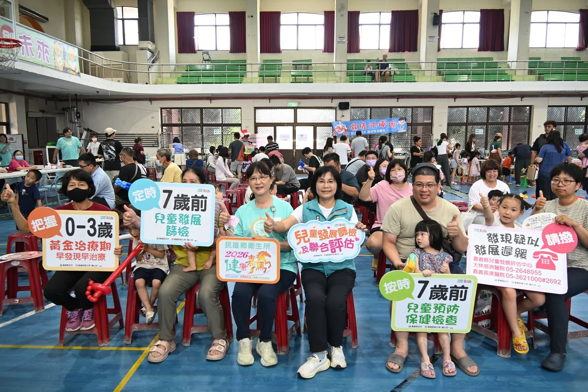 民雄農工設健康關卡 親子篩檢連成人癌篩一起做