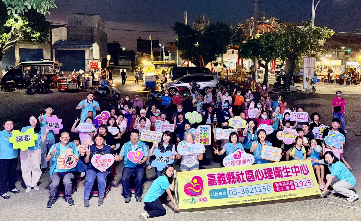 鹿草圓山宮夜市學健康 從腰圍監測談到失智照護