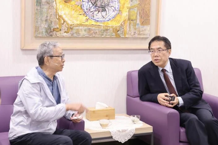 市長與導演的午後對話 綠光劇團《凡人歌》在台南溫暖獻演