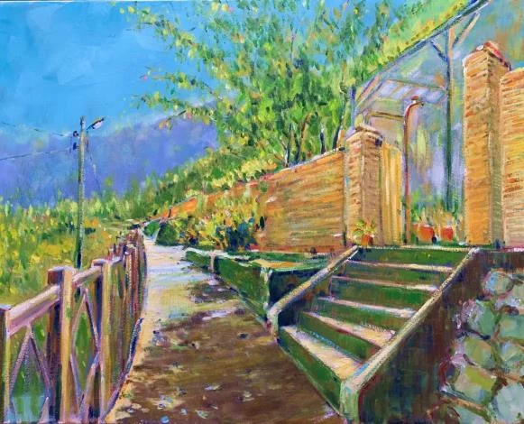 走進山月軒看見家鄉色彩　「描律苗栗」油彩聯展7月登場