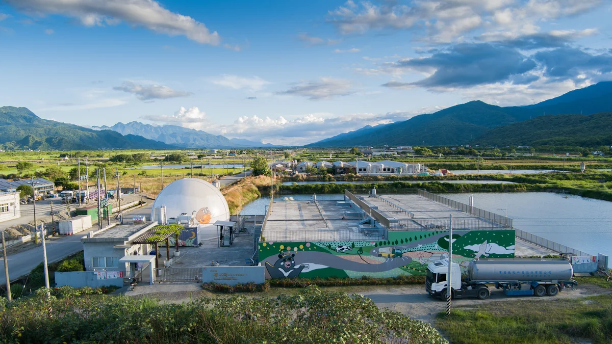 玉里畜牧廢水變綠電　璞石閣生質能源中心獲永續銀獎
