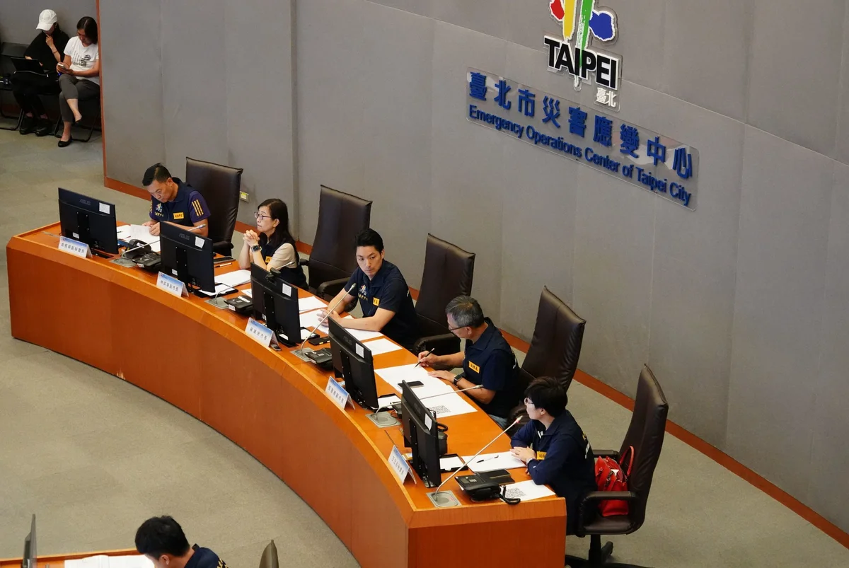 白海豚颱風下午最接近台北 蔣萬安要求加速搶修復原