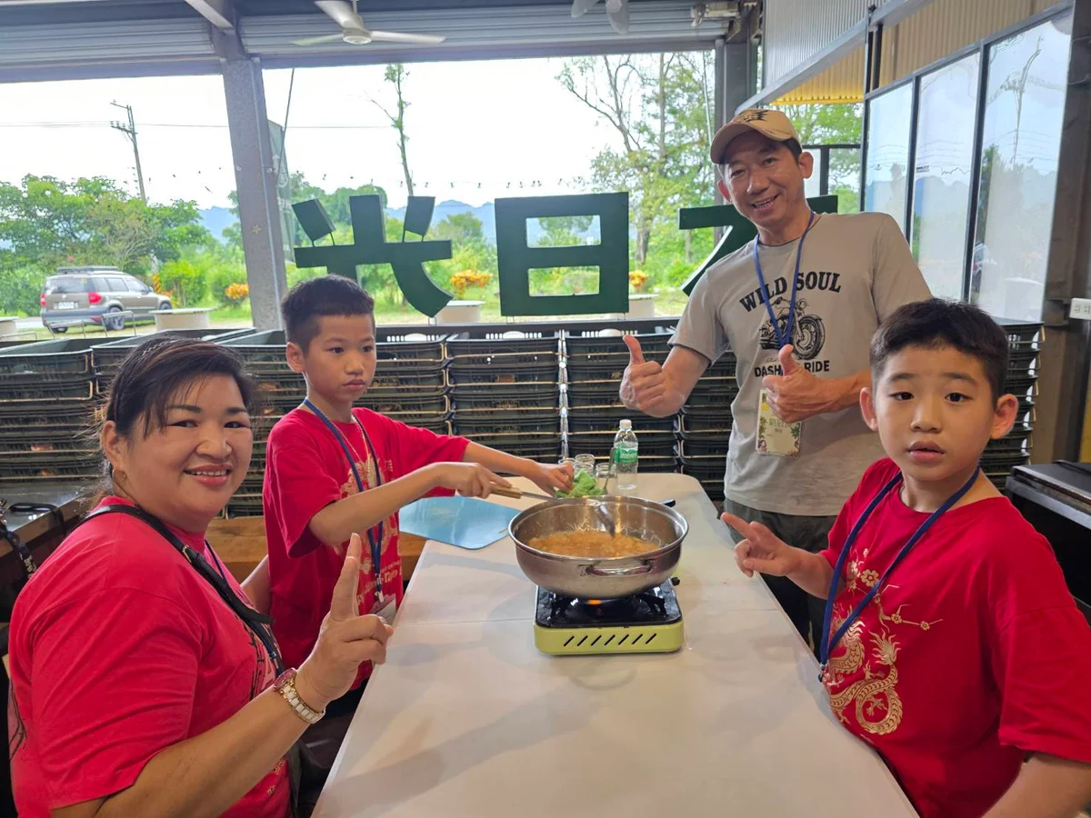 瑞穗文旦園裡上課 50名孩子走進多元文化的暑假