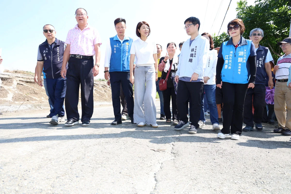 南投市14件基層工程會勘　許淑華率隊核估2139萬元