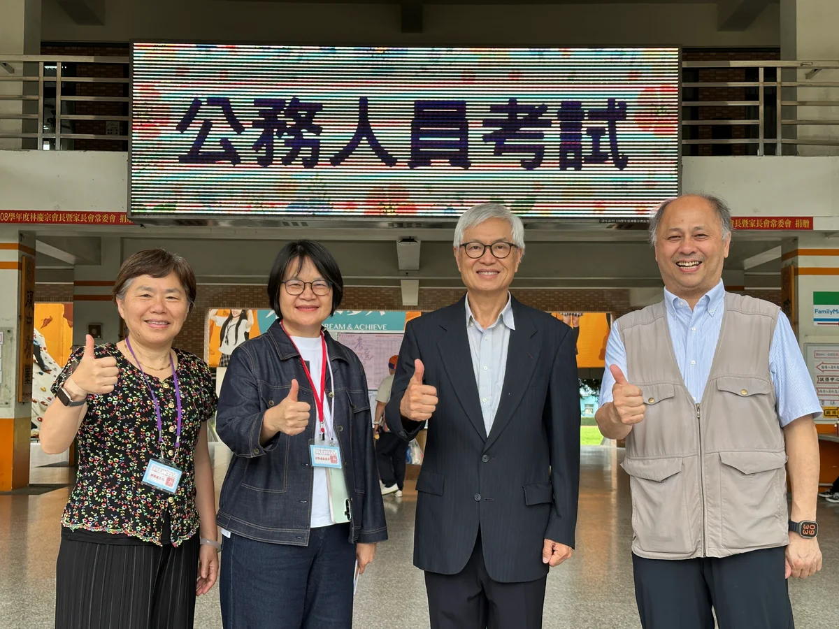 台中國考一年逾十四場 跨局處撐起考場安穩