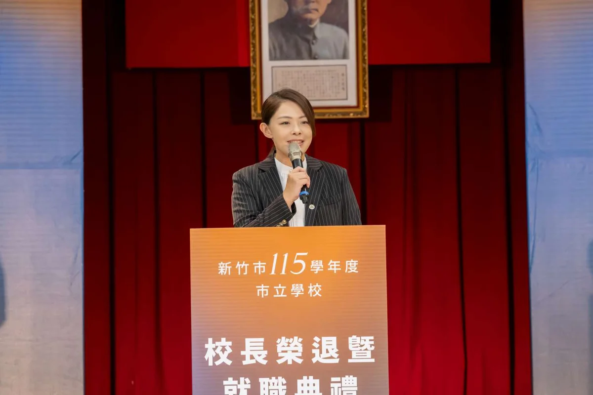 新竹20位校長完成就職　高虹安盼以教育初心陪孩子成長