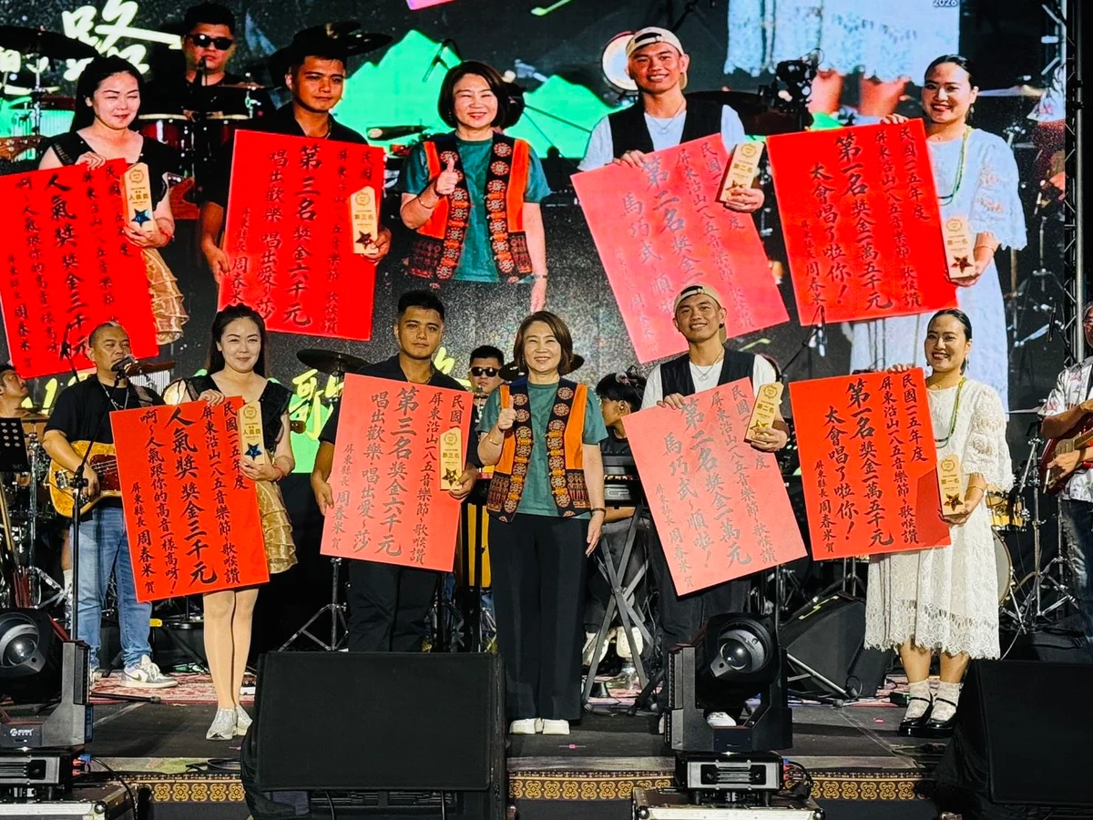 歌聲沿著185縣道響起　泰武音樂節串起部落生活