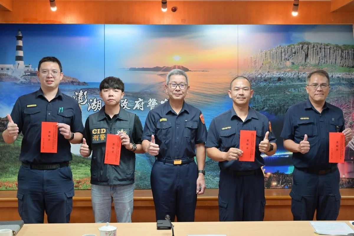 下班途中聽見微弱求救聲 澎湖暖警及時救起老翁