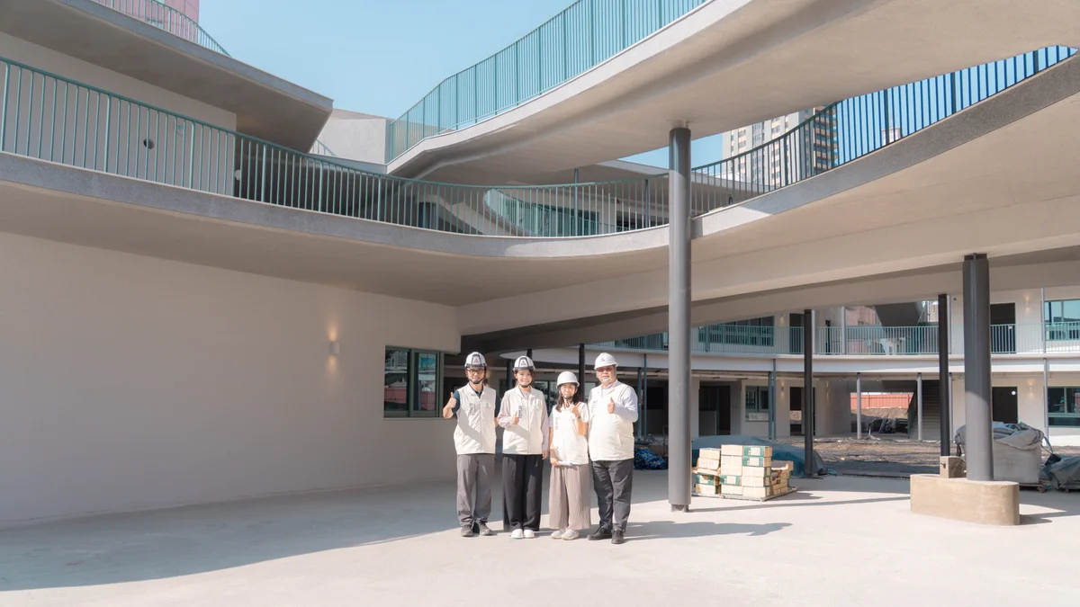 新竹幼兒園重建進度逾七成八　預計明年四月完工