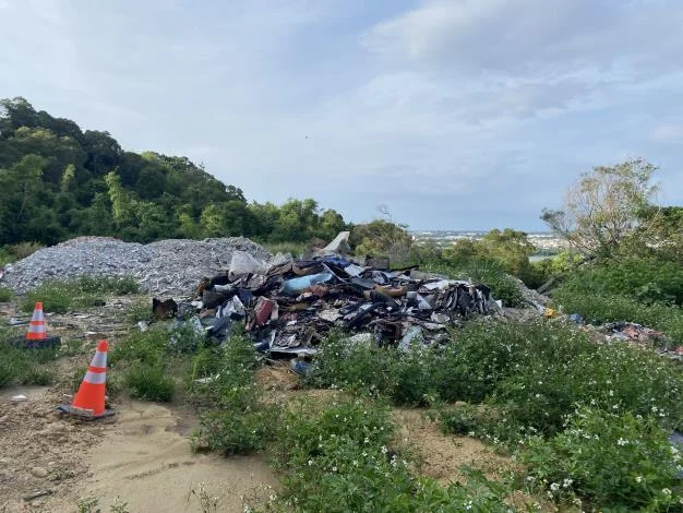 後龍、造橋兩起亂倒廢棄物案偵結　苗栗場址都已清除復原