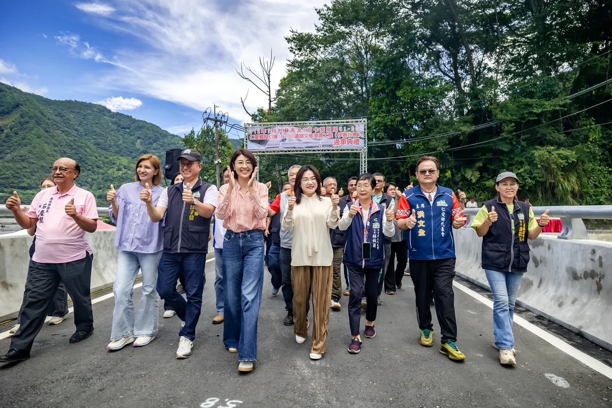 卡努重創投83線後 仁愛伊娜谷橋通車接回部落路