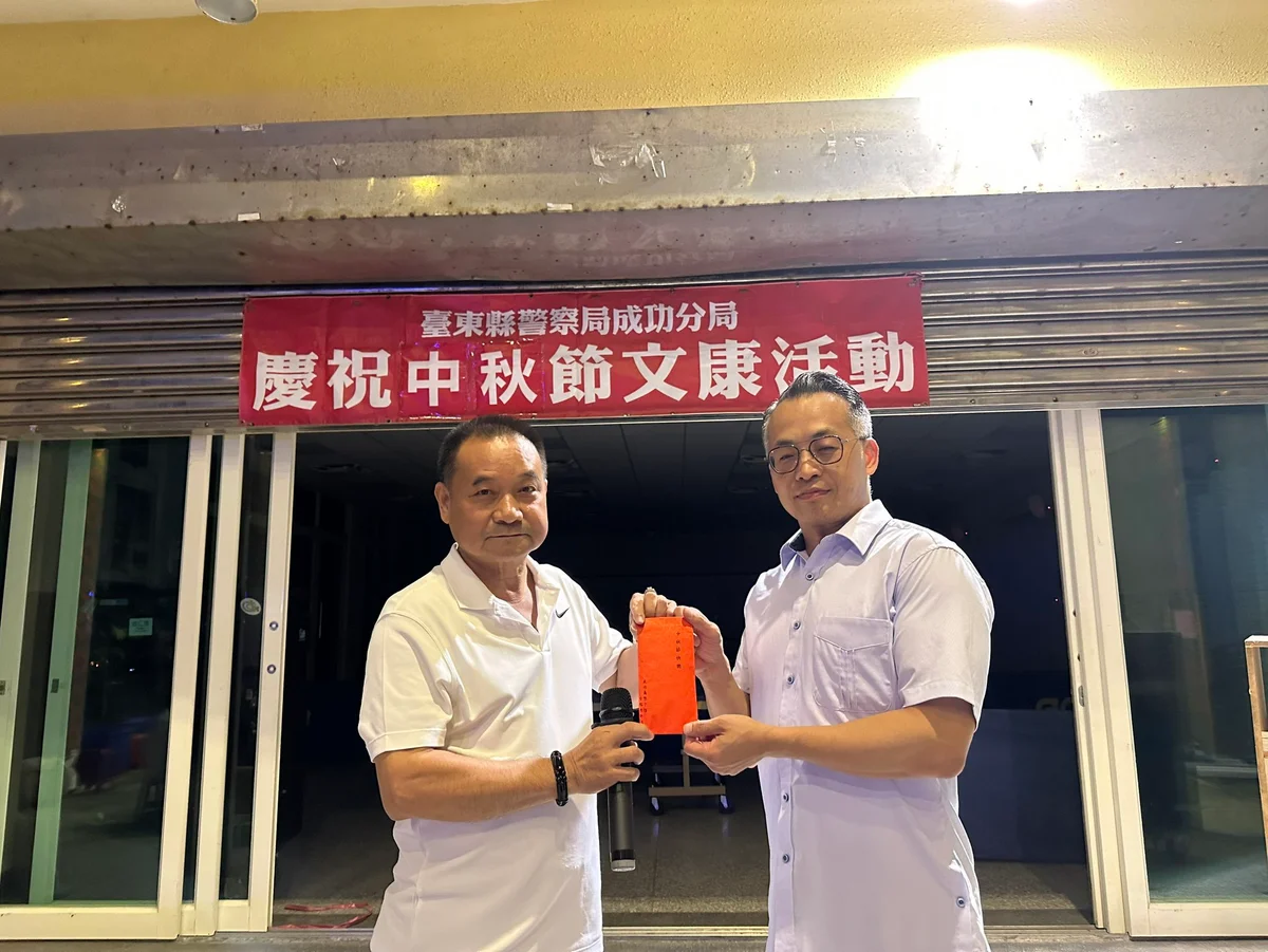 中秋團聚不忘行車安全 成功警與地方共守返鄉路