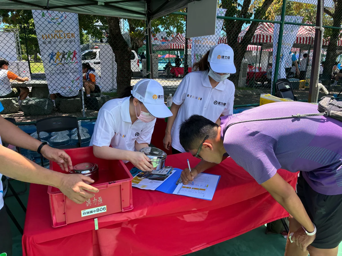 國際少年運動會來到花蓮 5,600組環保餐具減少免洗垃圾
