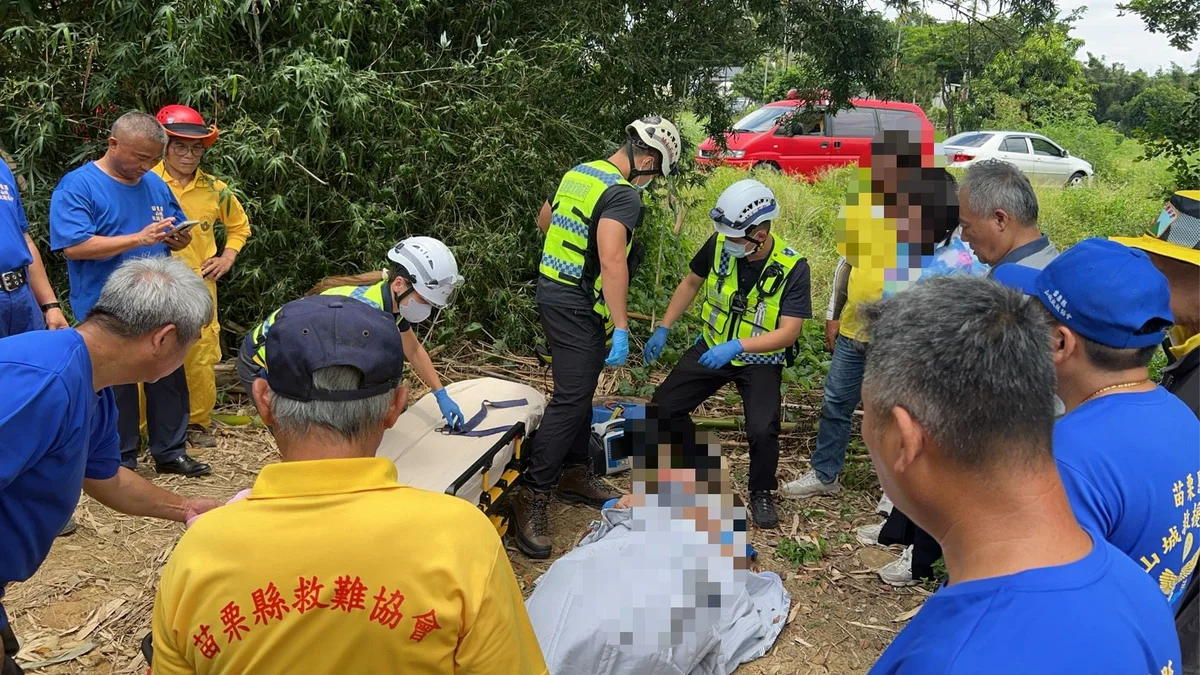 深夜離家找不到路 苗栗87歲失智老翁果園旁尋獲