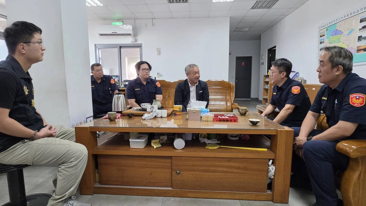 檢察長吳怡明到馬公分局 為第一線員警說明查賄重點