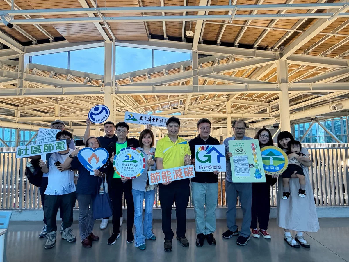 走進屏東西市場 民眾從採光通風認識綠建築節能