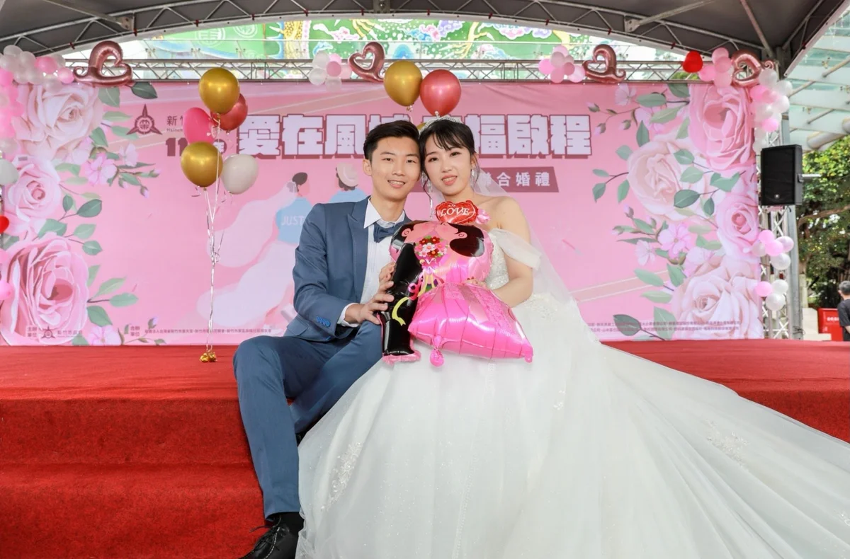 二十對新人普天宮成婚 新竹市聯合婚禮九月二十七日報名