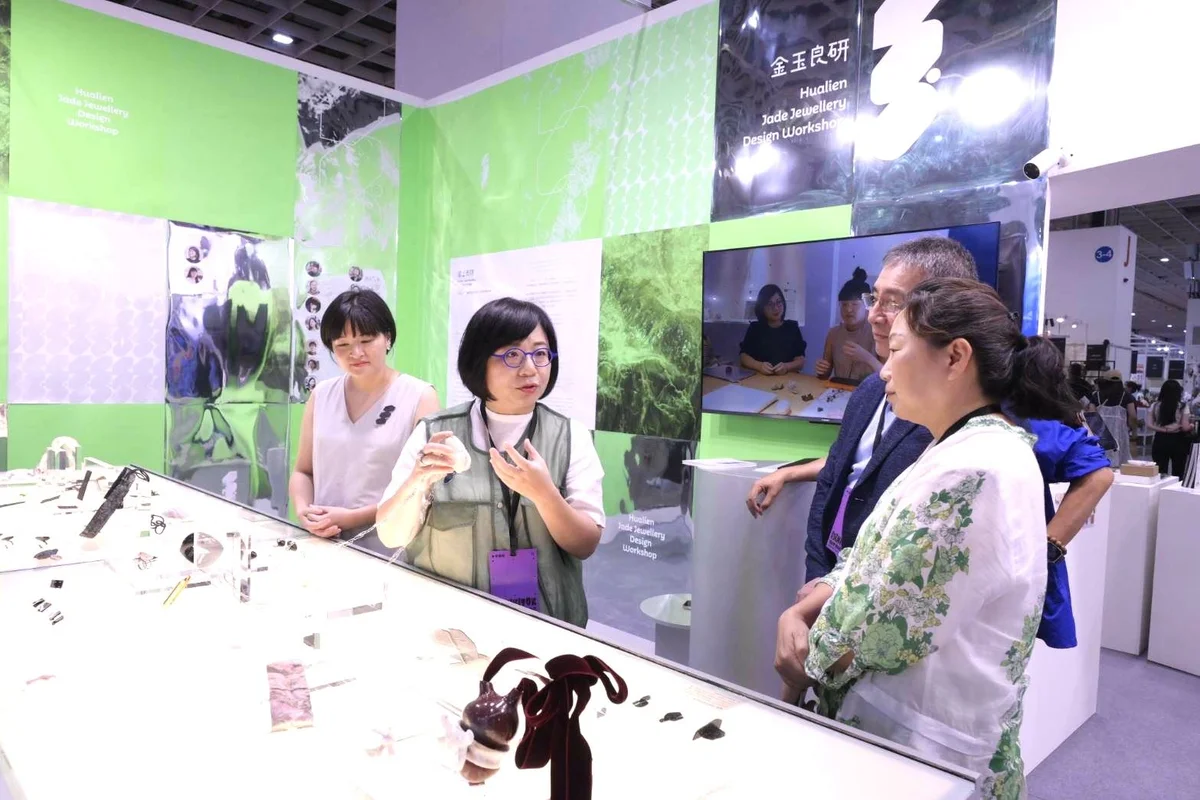 花蓮石材走進南港文博會 從邊角料做出未來日常
