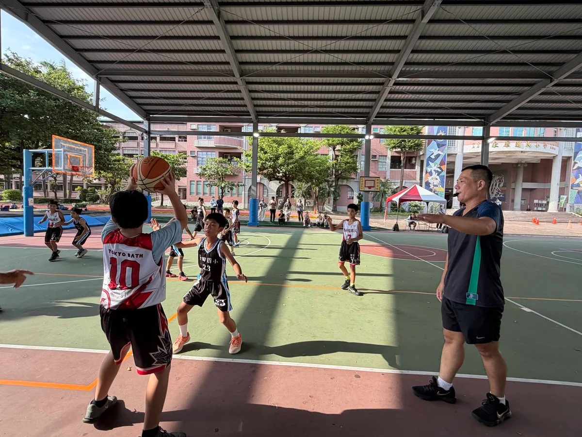 永康國小球場迎來六天賽事　臺南籃球小將爭冠