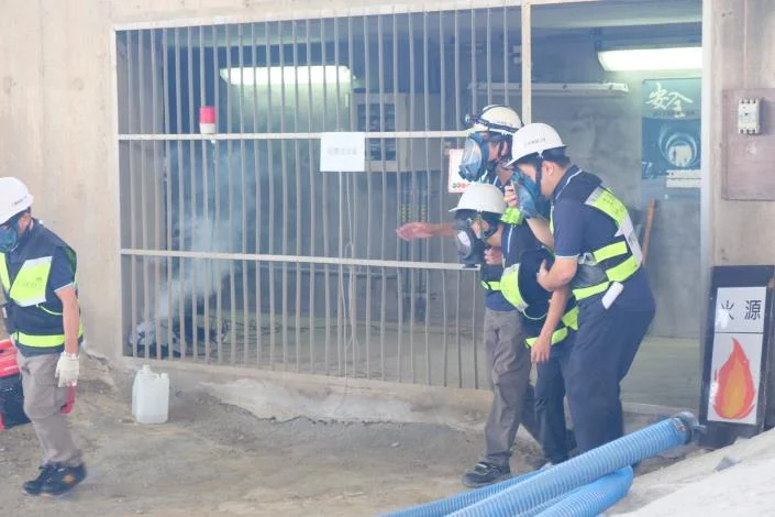 模擬地震引發淹水火警　北市共同管道演練強化應變