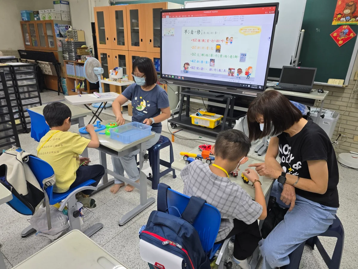小一開學前先練習 臺南35名特殊需求幼兒走進國小生活