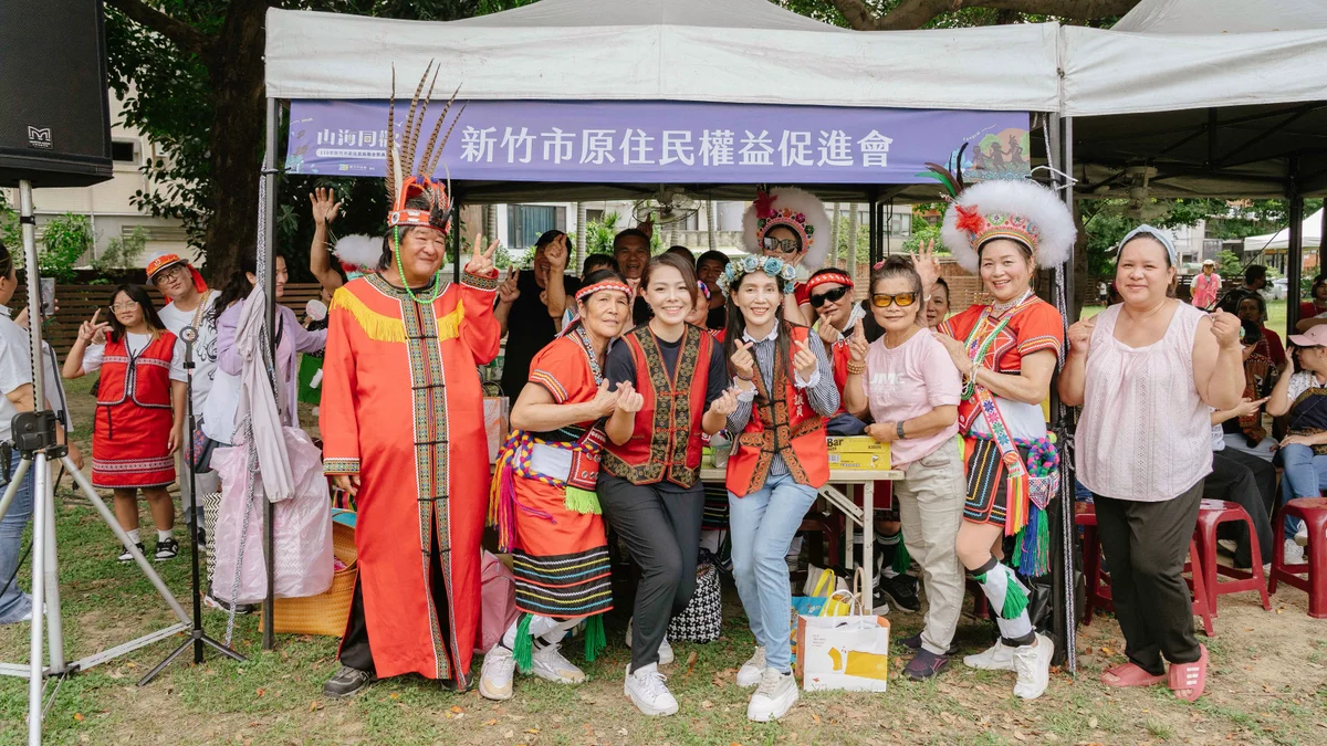 北大公園歌舞與祈福交織　竹市原民聯合祭典山海同歡