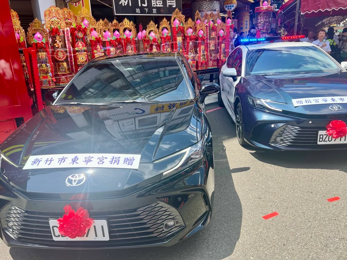 東寧宮捐逾653萬元裝備車輛 守護大新竹警消第一線