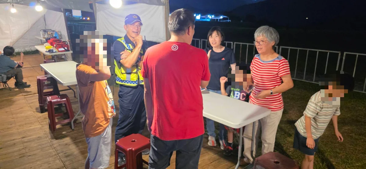 熱氣球散場後手機找回來 鹿野高台一盞警燈安了一家人的心