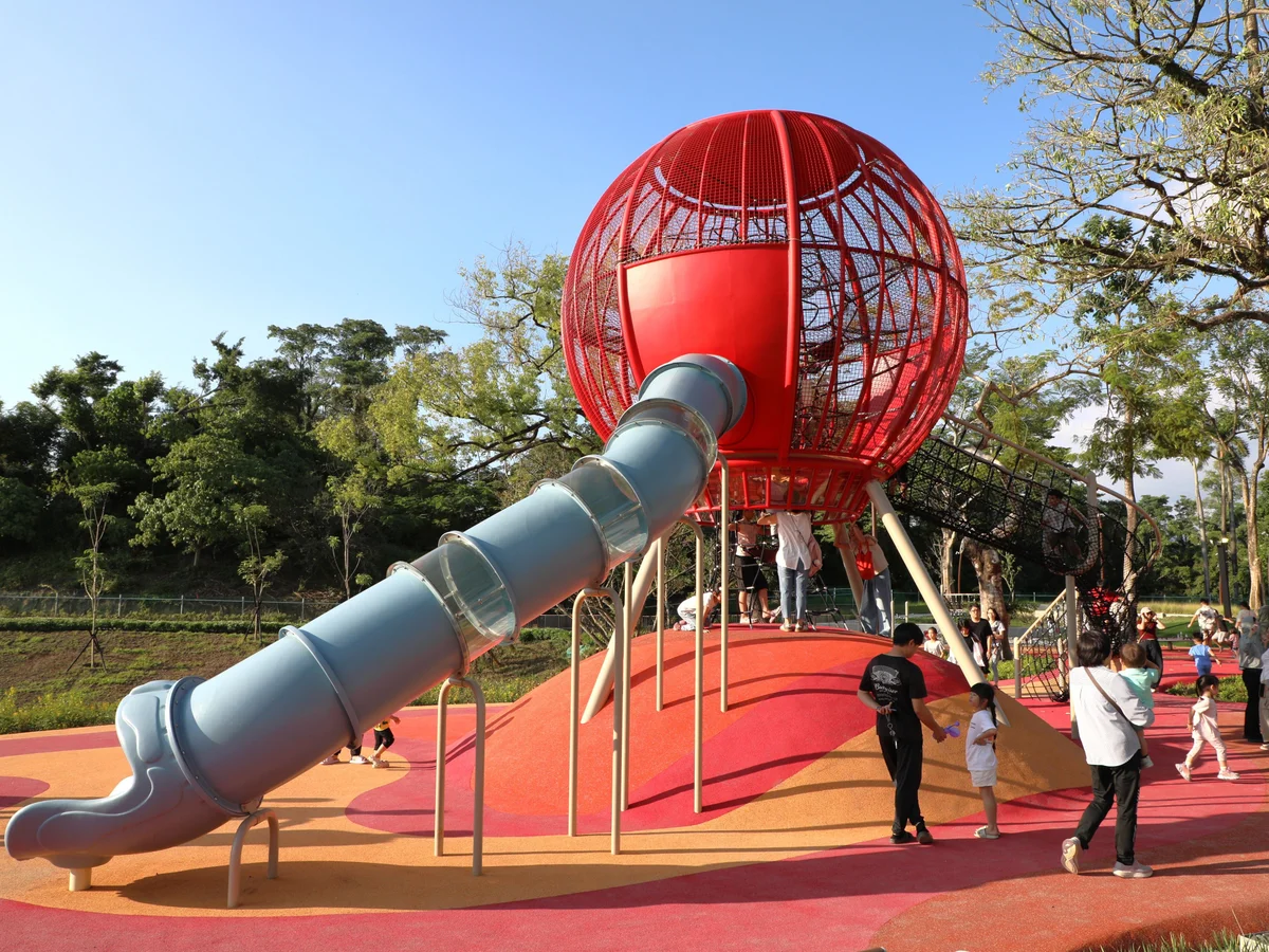 中華民俗村舊址重新迎人 中埔共好公園中秋啟用