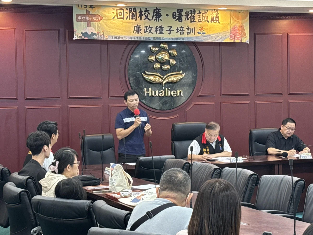 40件漫畫把廉潔畫進校園 花蓮學子用創作談誠信