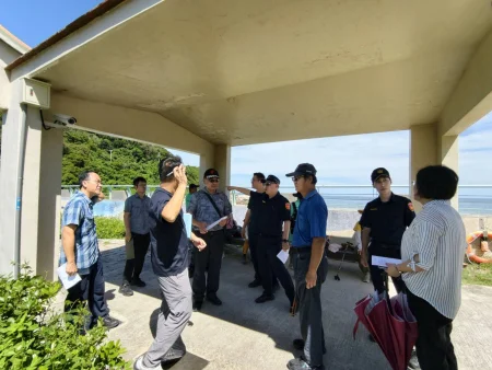 北竿9處路口監錄點位完工　連江警完成驗收