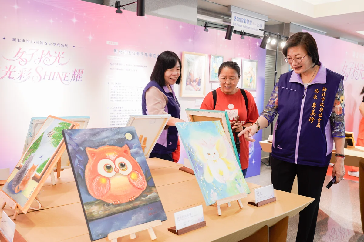 婦女大學成果展登場 學員以舞蹈和作品展現學習光彩