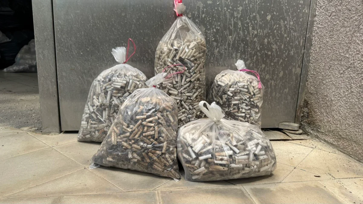 寶特瓶裝菸蒂將走入歷史 嘉縣9月起改用塑膠袋秤重