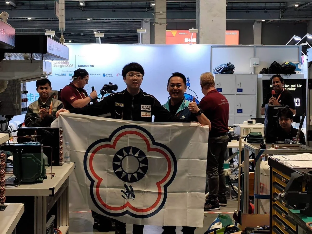 南港高工五名國手全數獲獎 劉彥頫摘汽車技術銅牌