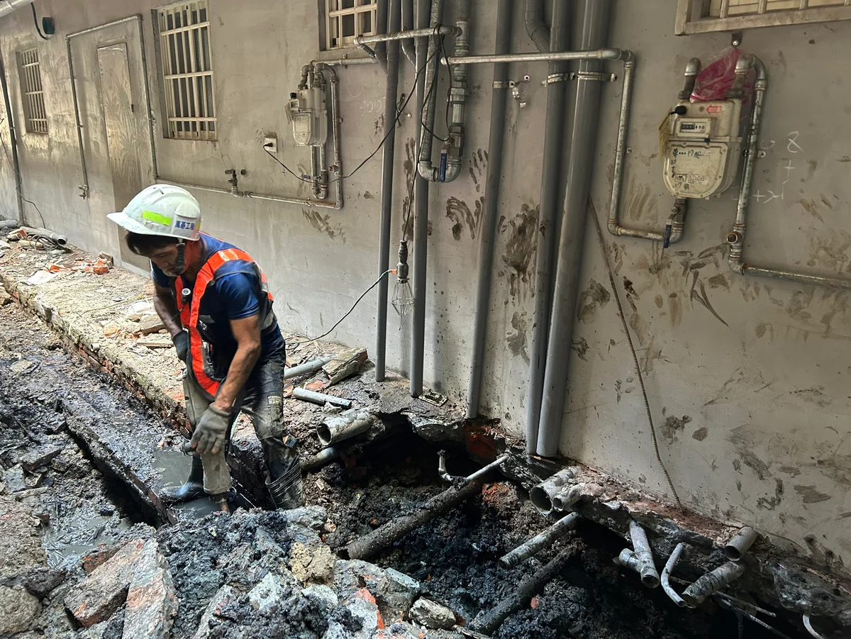 新北污水接管戶數居全國第一 後巷施工翻轉城市環境