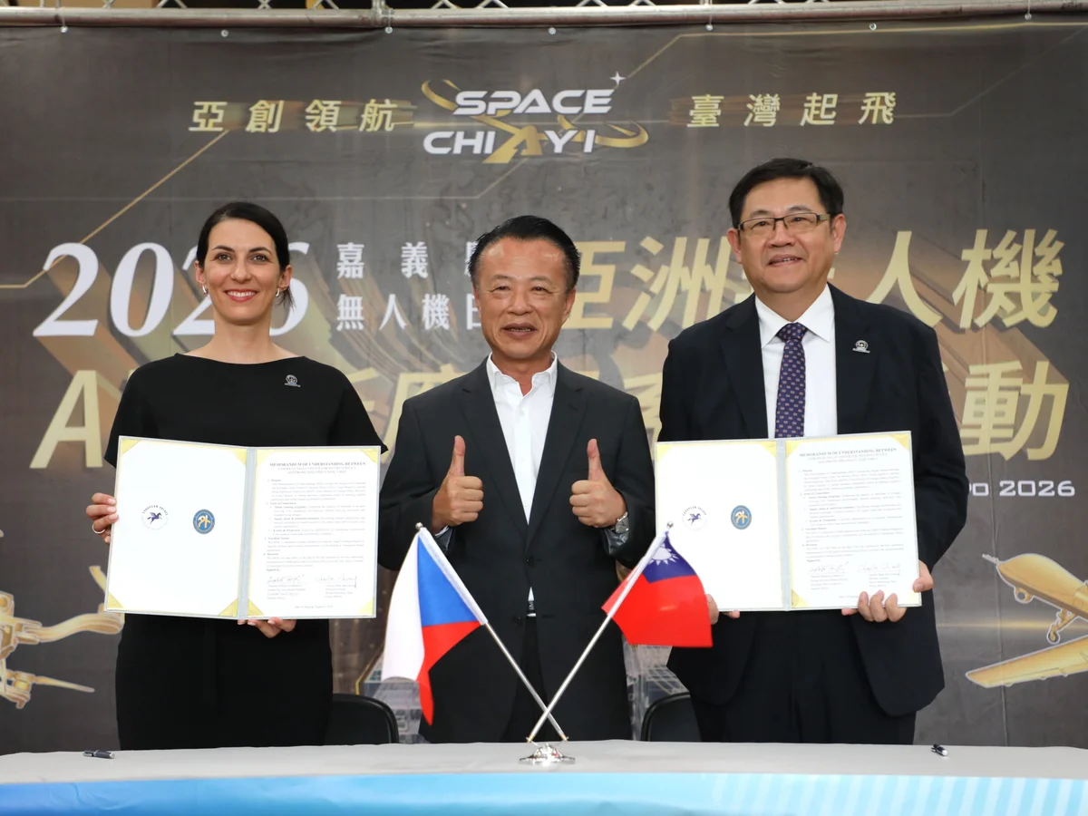亞創無人機日走進民雄　國際合作與親子體驗同場登場