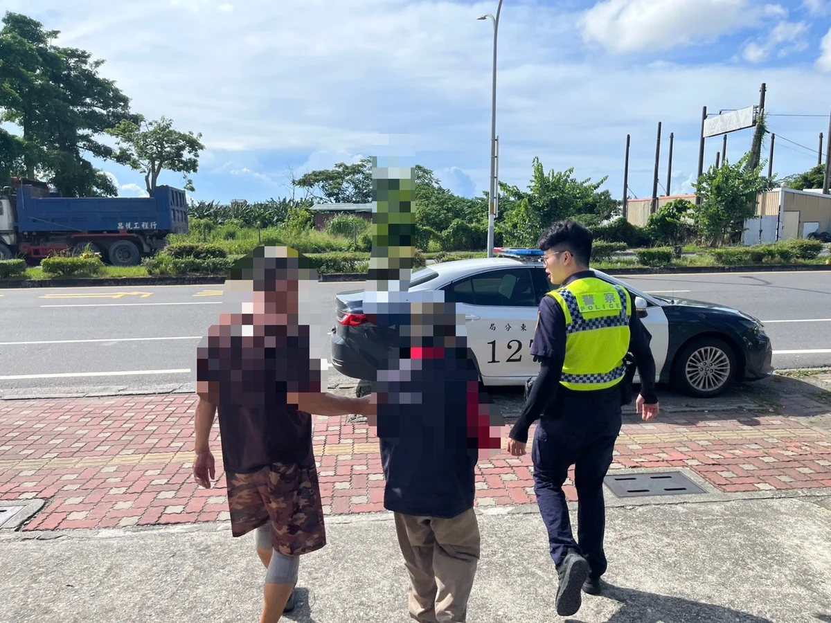 連航路口迷途老婦徘徊 南王警查身分護送她回家