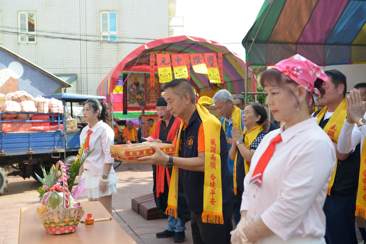 後龍武德宮送順風　菜籃擔循古禮送走瘟疫
