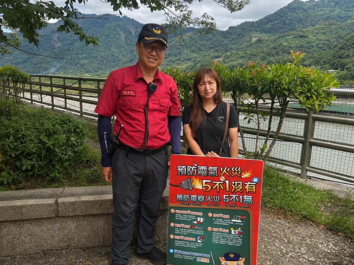 溪水一混濁就別等 象鼻分隊提醒山區戲水先看水情