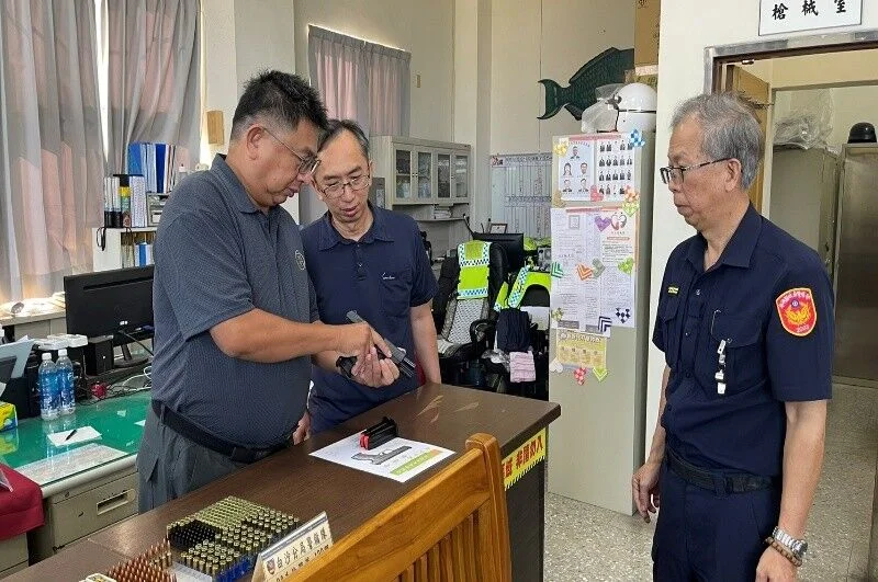 白沙警逐項檢查應勤裝備 為年底地方選舉維安做準備