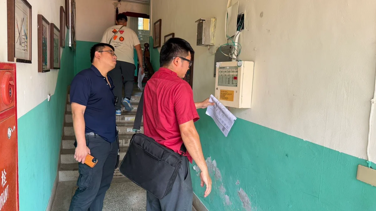 花蓮校園消防缺失完成改善 全縣國中小通過複檢