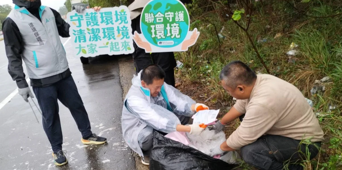 茄苳景觀大道成亂丟熱點　竹市列重點稽查區
