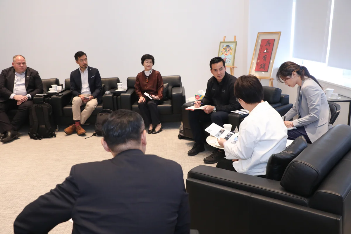 從一場拜會談到試飛場 台中串聯美商無人機技術