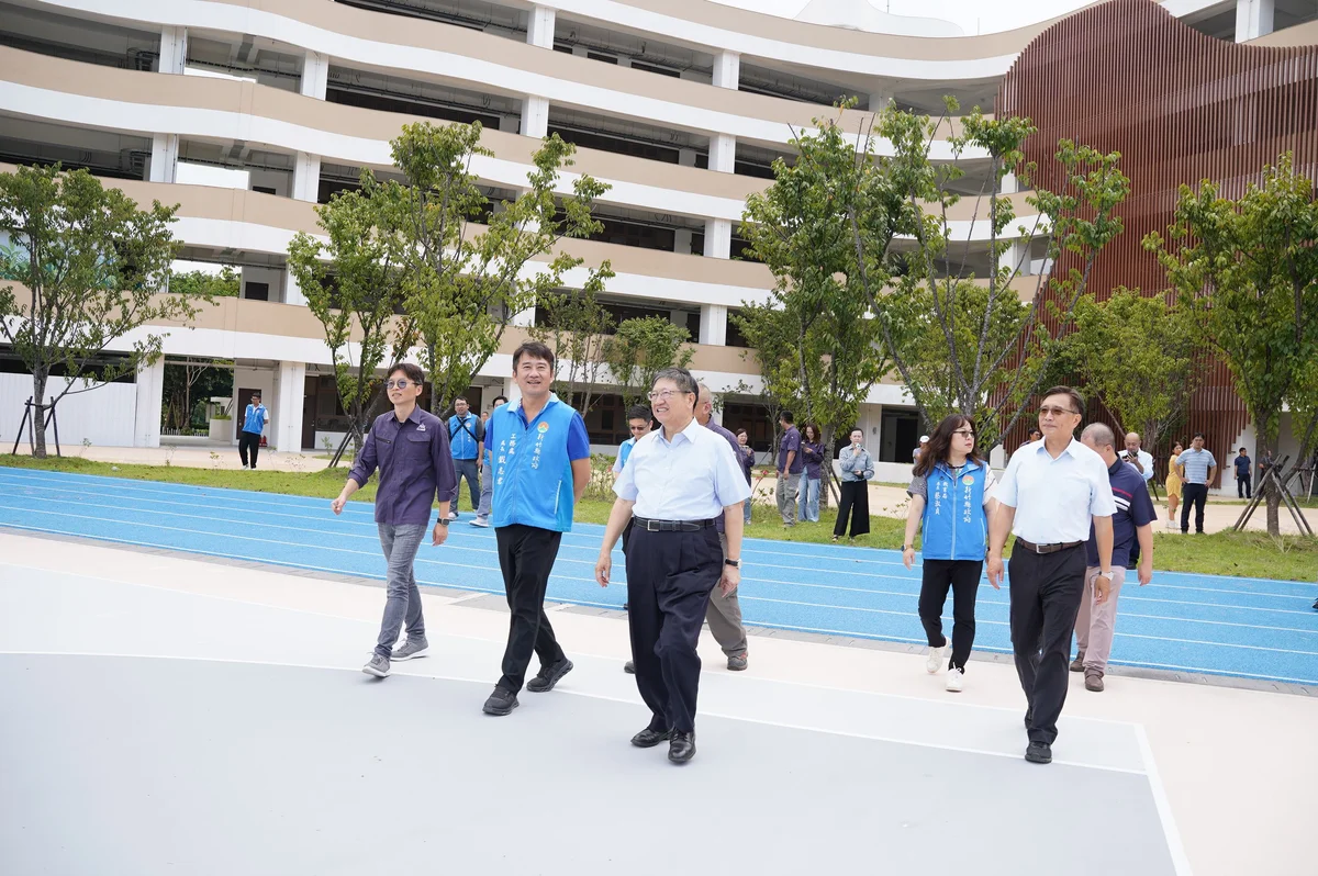 竹北兩所高中趕在開學前整備 首批新生9月進實驗高中